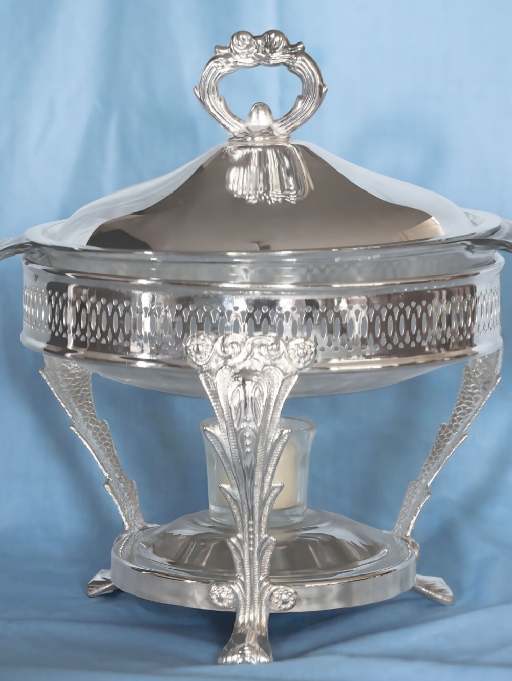 Beautiful Brand New Chafing Dish Buffet Server By International Silver Co. USA
